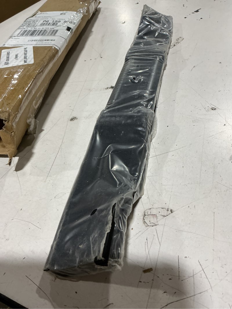 Condition photo showing New/Like New for (just blades) high lift mower blades 3-pack with 3 nuts for ariens gravely ikon 60 zt xl 60 zero turn mower, fits 60-inch deck, replaces oem 09659200