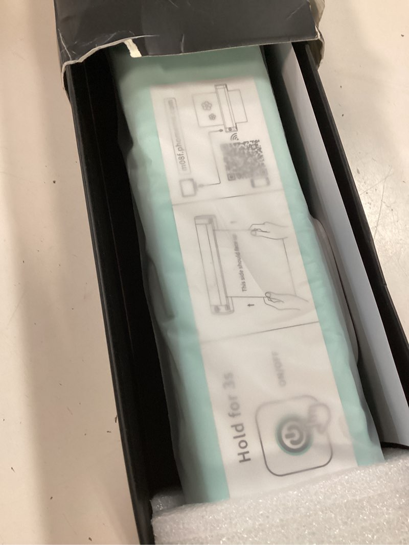 Condition photo showing New/Like New for aimo tattoo stencil printer, bluetooth thermal transfer machine with 47.2-inch continuous print, supports a4 sheets and roll paper for full back, sleeve, leg and large body art designs