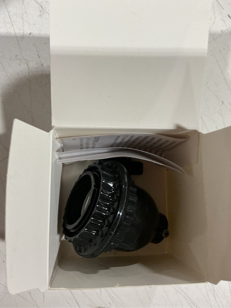 Condition photo showing Good Condition for keyless socket replacement with shade ring, e26 pendant light socket, medium base, bulb holder for table & floor lamps, hanging socket, black, ul listed, 1-pack 2 way - keyless