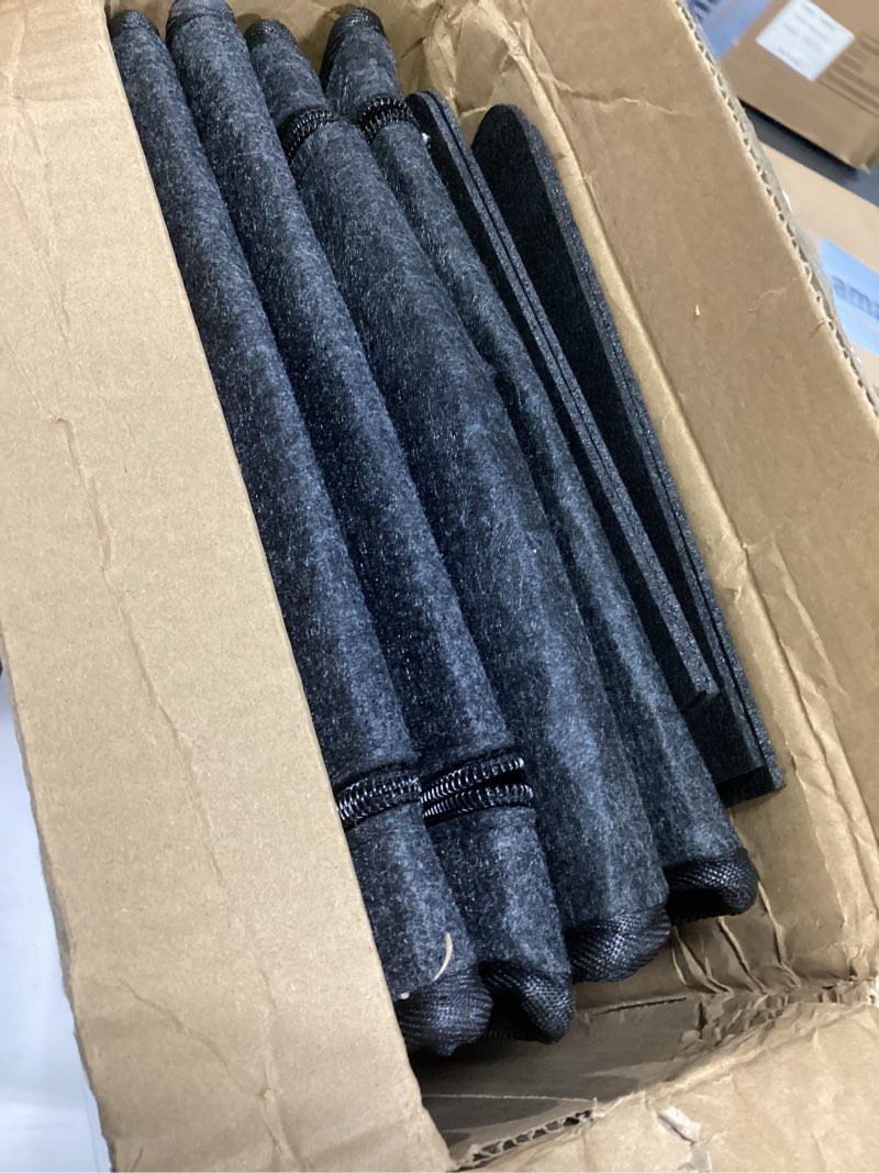 Condition photo showing Good Condition for 2 Pack Wine Glass Storage Box with Dividers, Stemware Storage Containers for Packing and Moving, China Storage Containers Box for 12 Crystal Glassware, Wine Glasses, Drinkware,Dark Gray DARK GRAY 2 Pack Wine Glass Storage