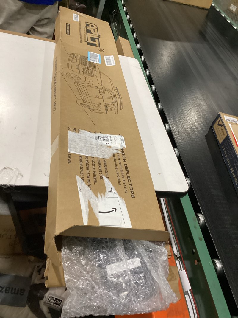 Condition photo showing Good Condition for outside-mount rain guards window visors for 2015-2026 ford f-150 supercrew & 2017-2026 raptor/f-250/f-350/f-450/f-550 super duty supercrew wind deflector dark smoke 4-piece set with thicker medium?full-size? 2015-2026 ford f-150 supercrew