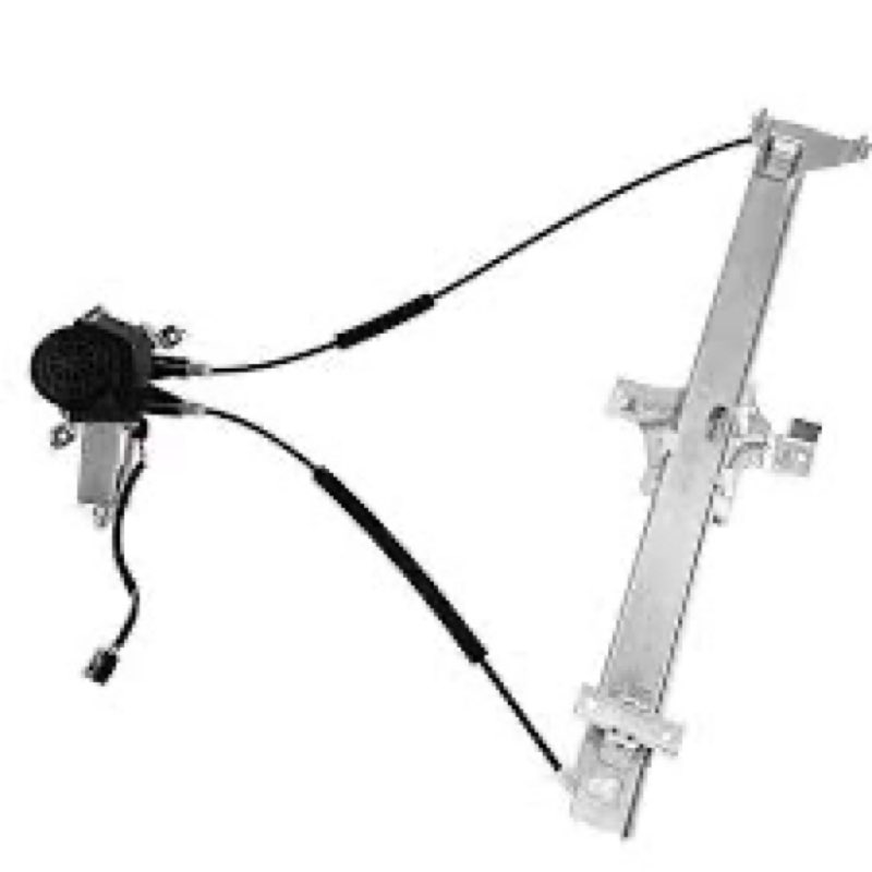 FFFauto 741-586 Front Driver Side Window Regulator Motor fit Ford E150 E250 E350 E550 Club Wagon Econoline Super Duty OEM: 11A125ï¼Œ5073325AA,Direct fit,Easy Install