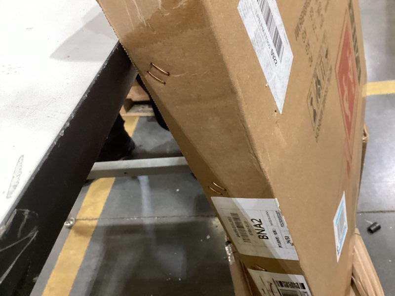 Condition photo showing New/Like New for Vanity Mirror with Lights, 26'' x 22'' Lighted Makeup Mirror, Touch Screen with 3-Color Lighting, Dimmable for Vanity Desk Tabletop Square Gold Gold 26"L x 22"W