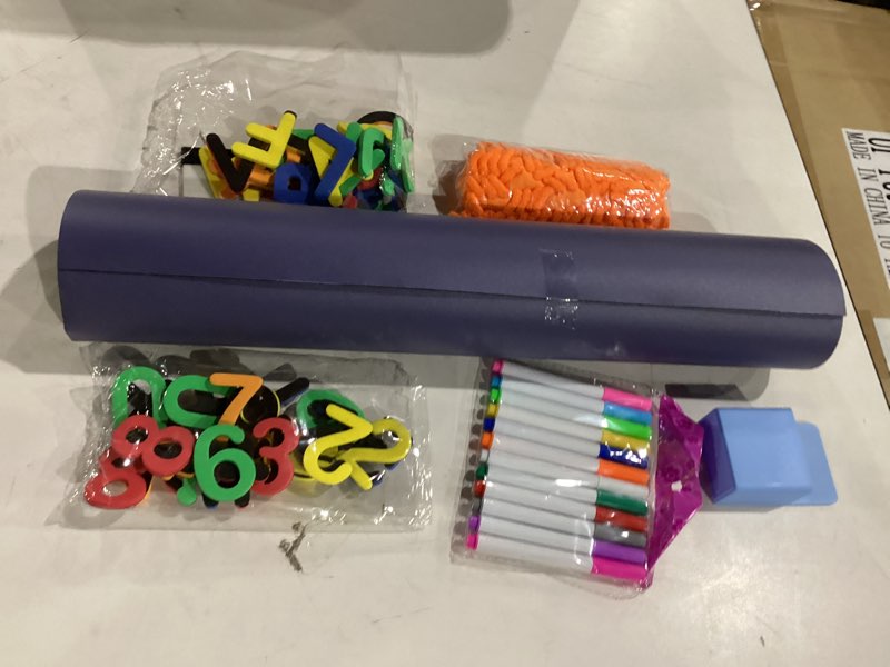 Condition photo showing New/Like New for magnetic chalk board