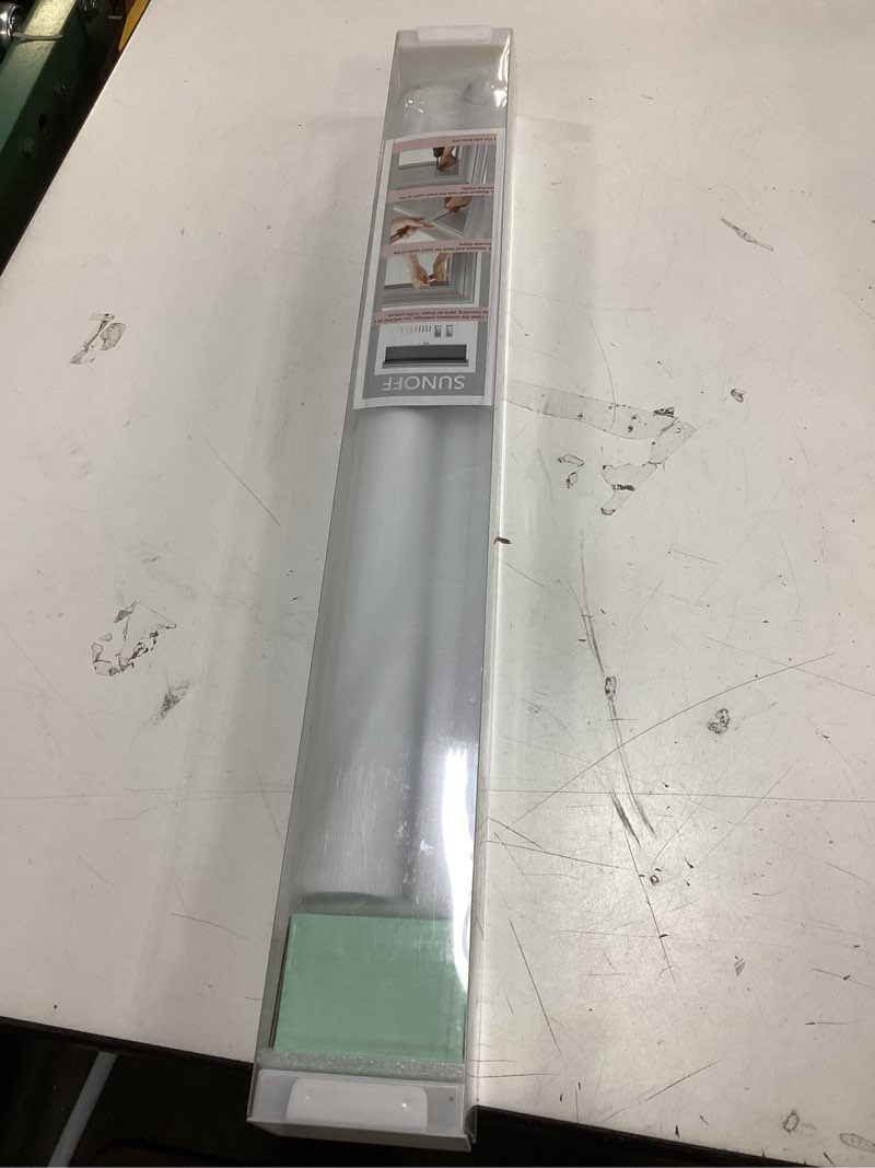 Condition photo showing Good Condition for Blackout Roller Shades Blinds Cordless for Windows Pull Down Room Darkening Door Blinds with Thermal Insulated Easy to Install for Living Room,Bedroom,Home,Office Linen Beige 20" W x 72" H 20"W x 72"H Linen Beige