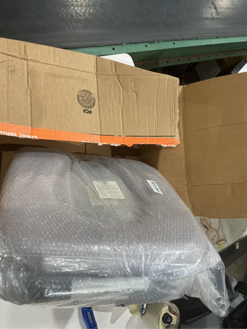 Condition photo showing New/Like New for raised toilet seat, 350lb stand alone homecare commode bathroom assist frame for elderly, handicapped, disabled, adjustable height, padded seat 350 pound