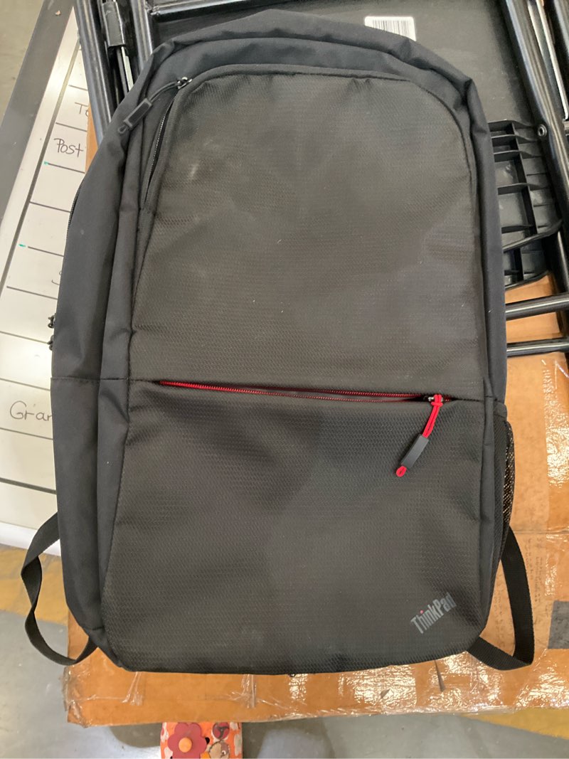 Condition photo showing Good Condition for lenovo men backpack, black, 18.3" x 11.4" x 4.3"