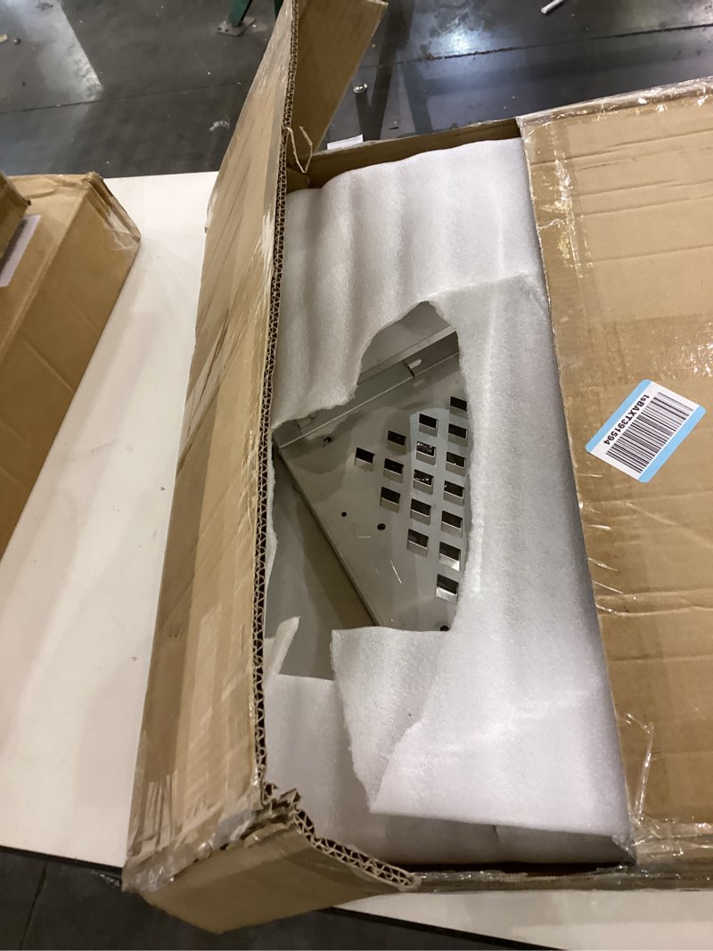 BUYYAH Chimney Cap, 13" x 17" Chimney Cover,Bottom Installation Method Adjustable to Fit Outside Exi