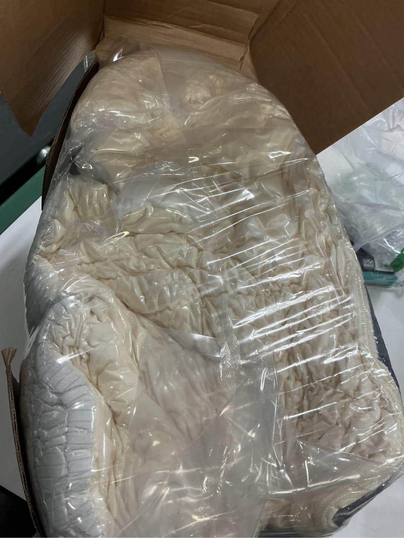 Condition photo showing New/Like New for Lesure Dog Stairs for Small Dogs Pet Steps Ramp for High Bed and Couch with CertiPUR-US Certified Foam with Non-Slip Bottom, Beige, 4 Steps 4-Step (H: 19.7IN) Beige