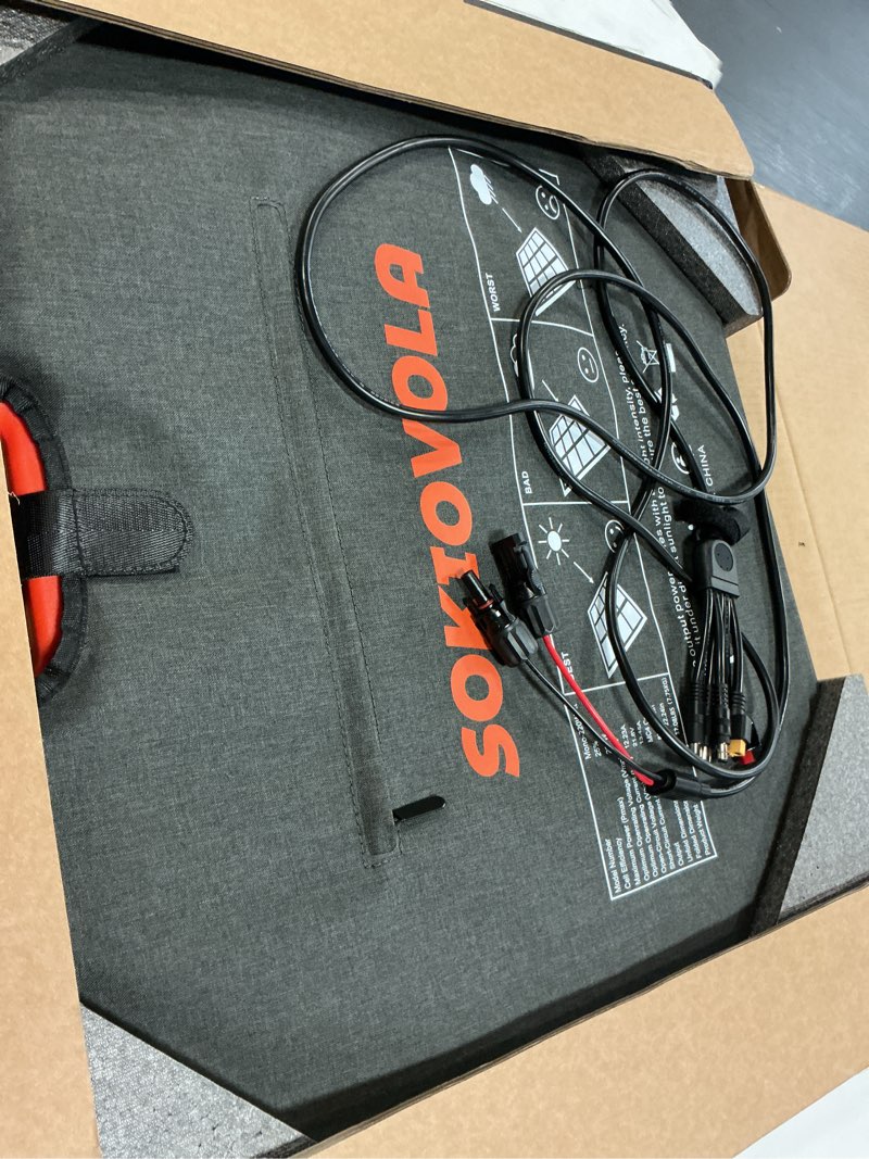 Condition photo showing Good Condition for EcoFlow EFSOLAR220W-N 220W Bifacial Portable Solar Panel w/Adjustable Angle