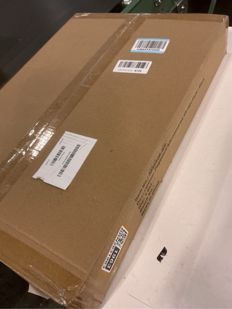 Condition photo showing New/Like New for WALMANN Metal Pegboard Wall Tool Organizer Board with Pegboard Hooks, 24x48 in Tools Organizer Pegboard for Garage, Workbench, Peg Boards, Tool Storage Board with Hooks(Black)