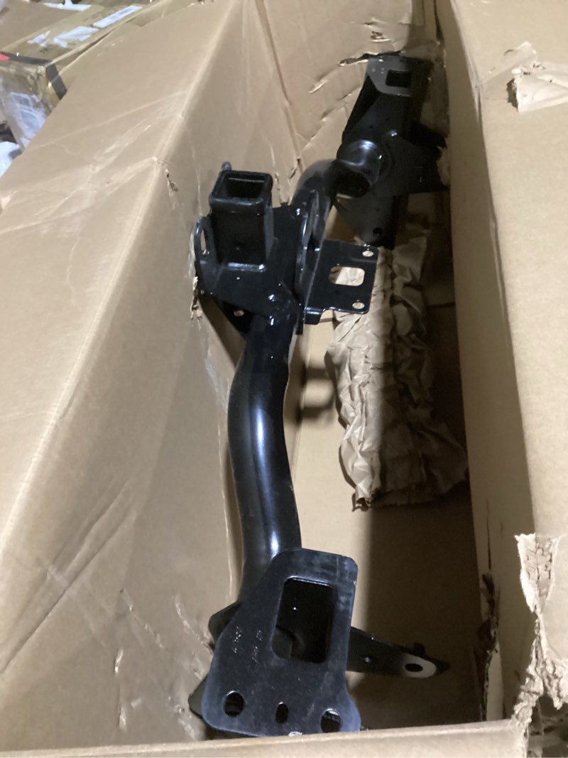 Condition photo showing As Is for mopar 82215648 hitch receiver upgrade your bumper mounted class ii towing capacity to a class iv 2