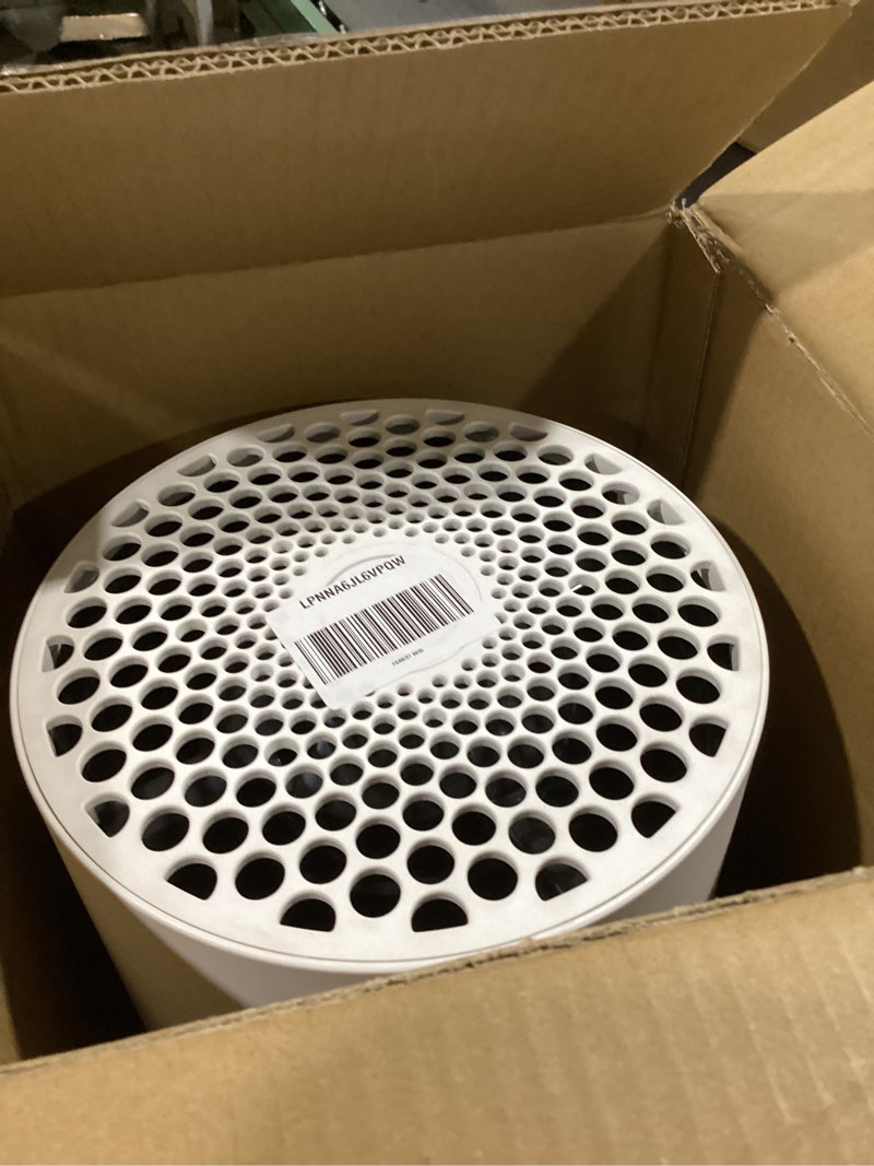 Condition photo showing As Is for blueair air purifiers for bedroom small room air purifiers for home air purifiers for pets allergies air cleaner, hepasilent virus air purifier for dust baby air purifier for nursery blue pure 511 511 pure air purifier