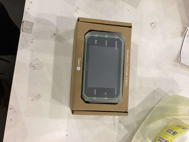 Condition photo showing New/Like New for VIVOSUN GrowHub Controller E42A+ for Grow Tent, Smart Environmental WiFi-Controller with Temperature, Humidity, VPD, Timer, Cycle, Schedule Controls, Cooling Ventilation Lighting Programming E42A+ Controller