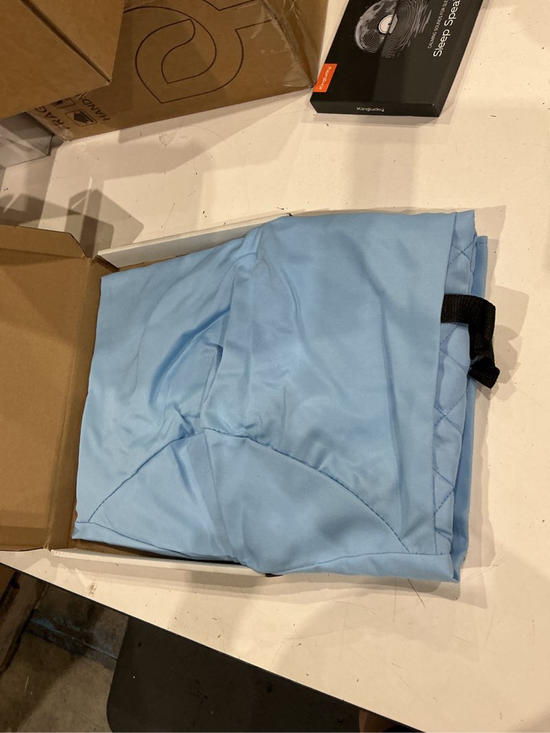 Condition photo showing Good Condition for fabric seat for bouncer, replacement cover for baby bjorn bouncer bliss, soft breathable machine washable (blue, cover only)