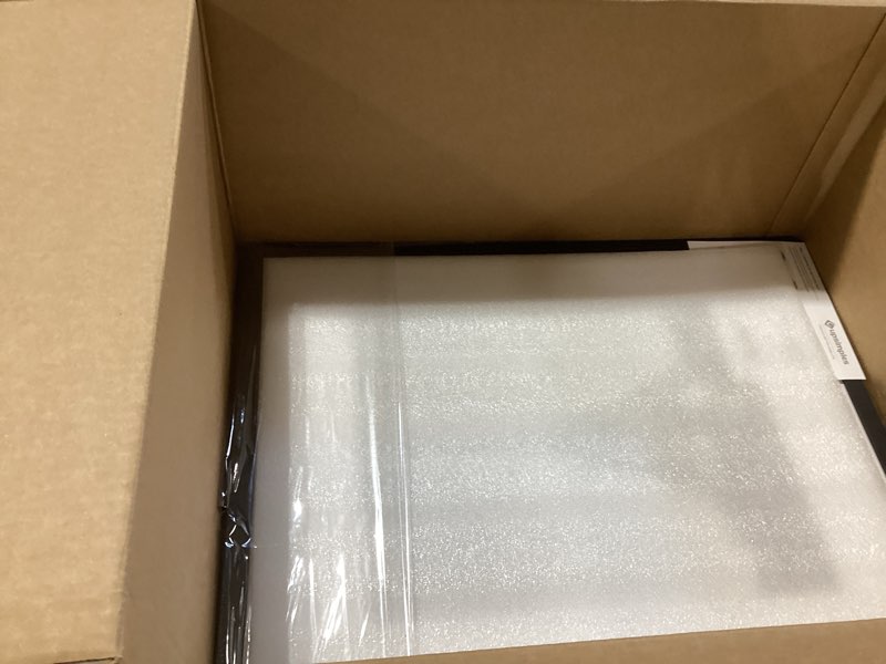 Condition photo showing As Is for upsimples 16x20 picture frame, display pictures 11x14 with mat or 16 x 20 without, wall hanging poster frame, black, 1 pack black 16x20