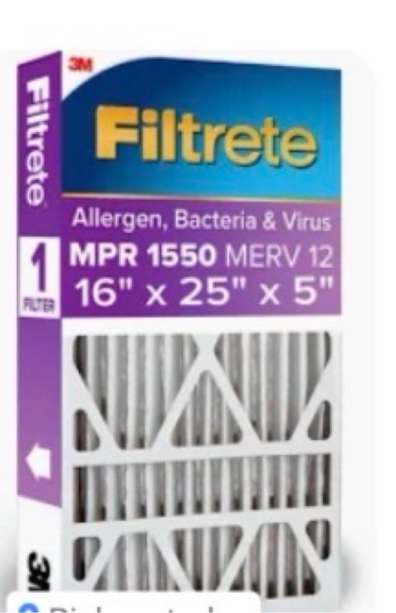 filtrete 16x25x5