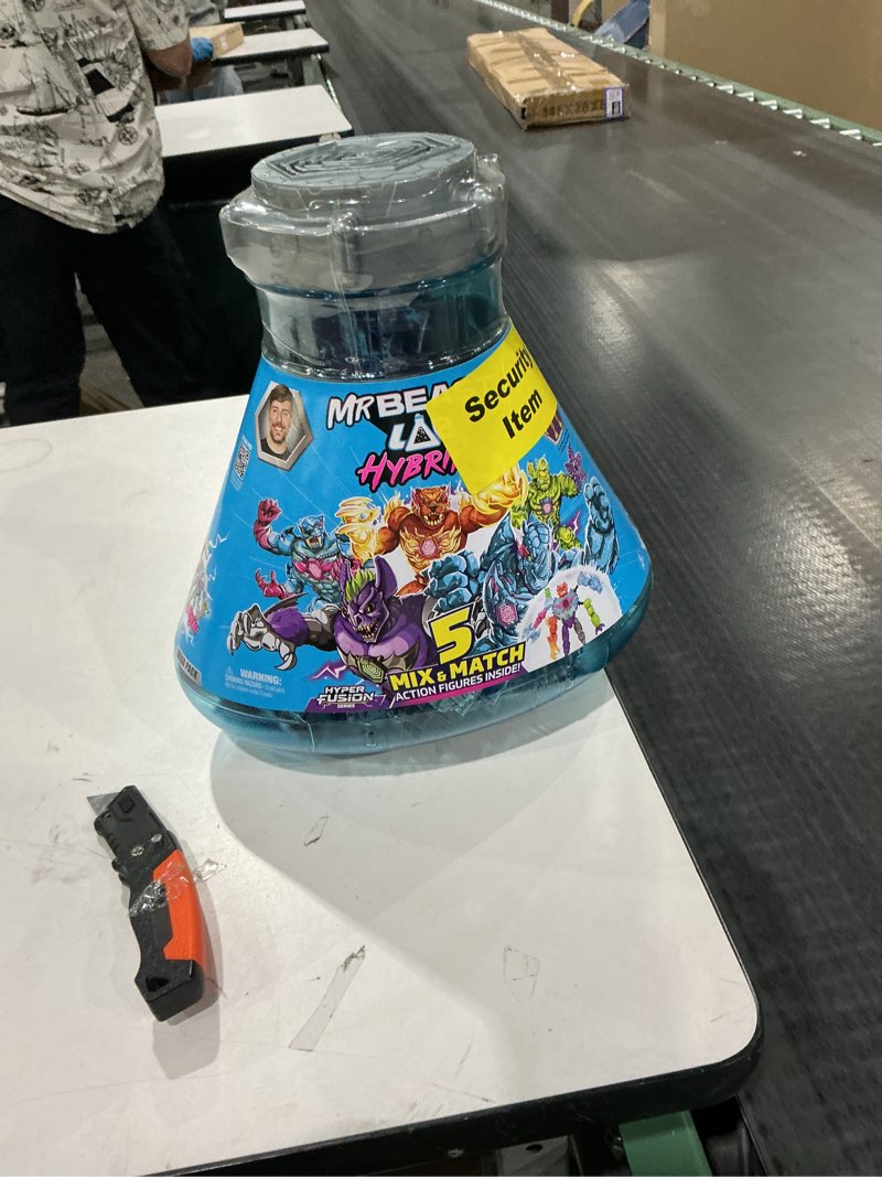 Condition photo showing New/Like New for MRBEAST LAB Hybrids Mega Pack, Reveal Different Beast Parts to Create 5 Mix & Match Action Figures, Including a Mega Torso Panther Experiment to Reveal Their Real Colors, Collect 30+ Beasts 5 Pack