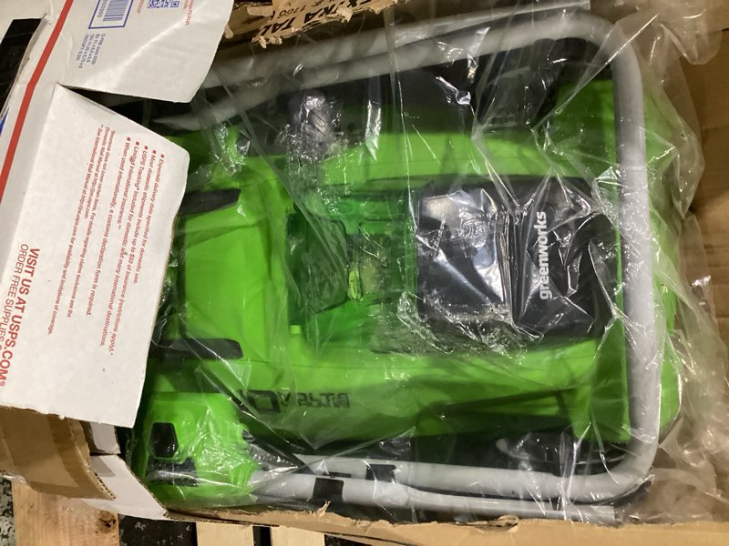 Condition photo showing Good Condition for *not tesd* greenworks 40v 16\" (push) cordless lawn mower, 4.0ah battery (1/3 acre, push button start, compatible with 75+ tools) 16\" (4.0ah)e