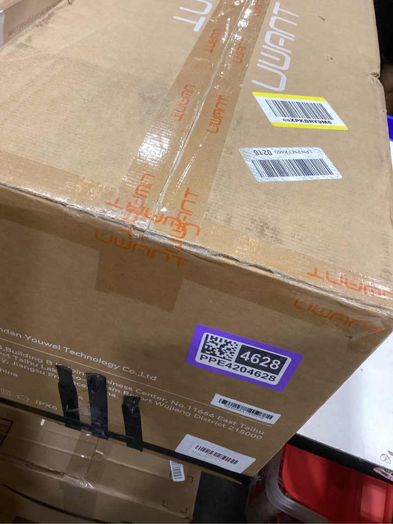 Condition photo showing Good Condition for uwant wet dry vacuum cleaner, 18000kpa powerful suction,self cleaning,180°lay-flat smart cordless vacuum mop, 40 minutes long runtime,dual-sided edge cleaning, for hard floors, milky