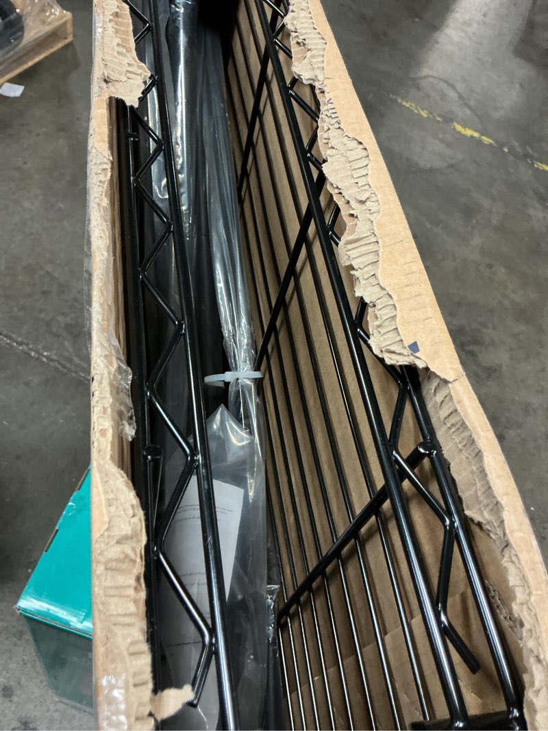 Condition photo showing Good Condition for 6034222 project source™ 5-tier storage tote rack holds up to