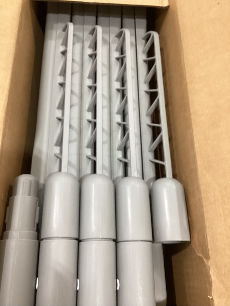 Condition photo showing New/Like New for Evenflo Versatile Play Space Adjustable Play Area, Plastic, 8-Panel (Cool Gray) 8 Panel Cool Gray Play Space