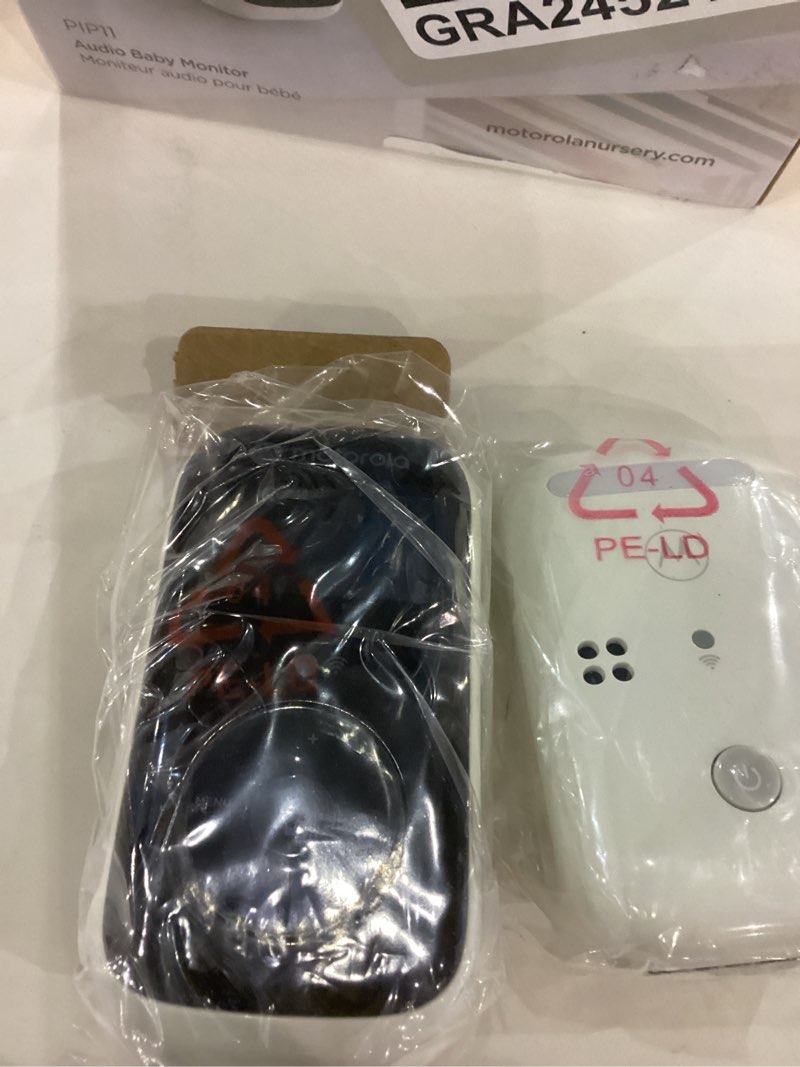 Motorola Nursery Baby Monitor, 1000ft Range PIP11 Audio Only, Nightlight, Lullabies, No WiFi Needed,