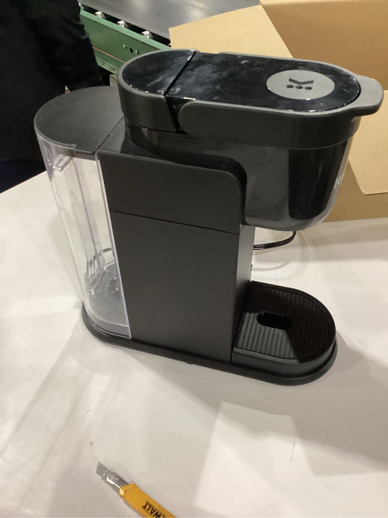 Condition photo showing As Is for *Not Tested*   Keurig K-Express Single Serve K-Cup Pod Coffee Maker, 3 Brew Sizes, Strong Button Feature, 42oz Removable Reservoir, Black