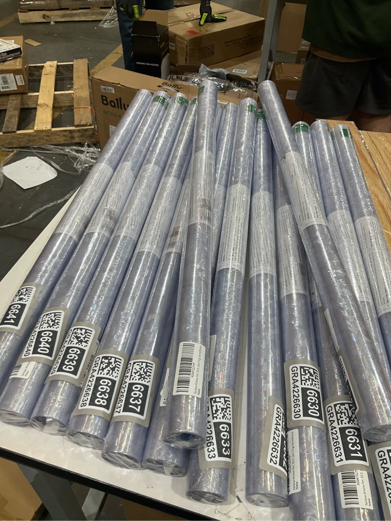 Lovepea Rainbow Window Privacy Film with Installation Tools, 3D Decorative Vinyl, Stained Glass Deca