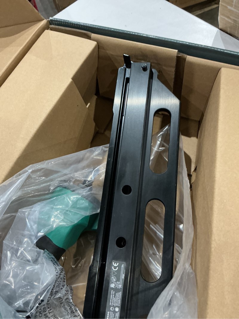 Condition photo showing Good Condition for framing nailer, framing tool for 21 degree 2-inch to 3-1/2-inch plastic collated nails,professional pneumatic nailer for flooring, roof decking