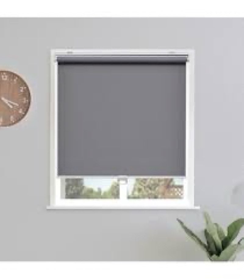 TOVALOR Cordless 100% Blackout Roller Shades for Windows,UV Protection Pull Down Shades,Room Darkeni