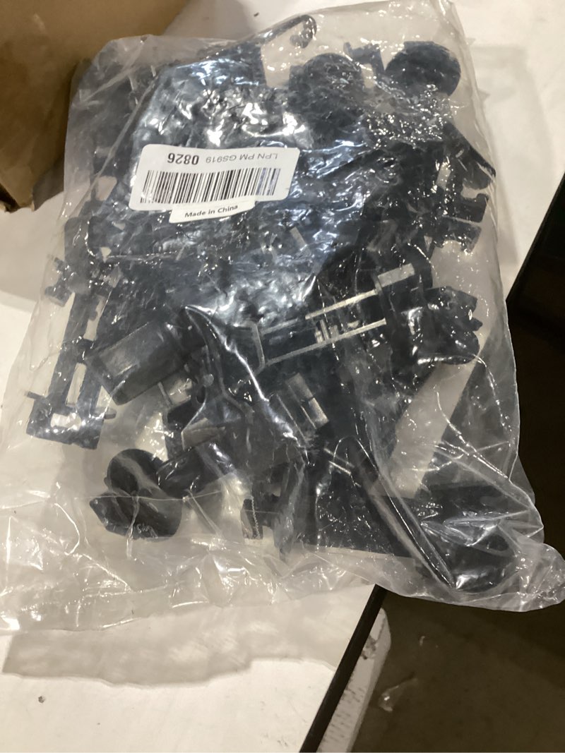 Condition photo showing As Is for similiar product25 pcs t post insulators for electric fence wire - heavy duty extended chain link fence insulators for farm, livestock & pet fencing - black black 25 pcs