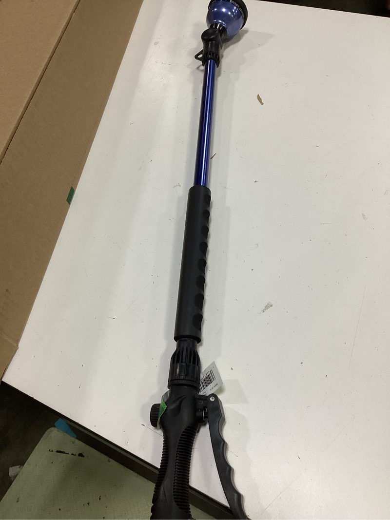 Condition photo showing Good Condition for orbit 56044 front trigger 10 pattern turret wand with ratcheting colors vary 10 multi-pattern
