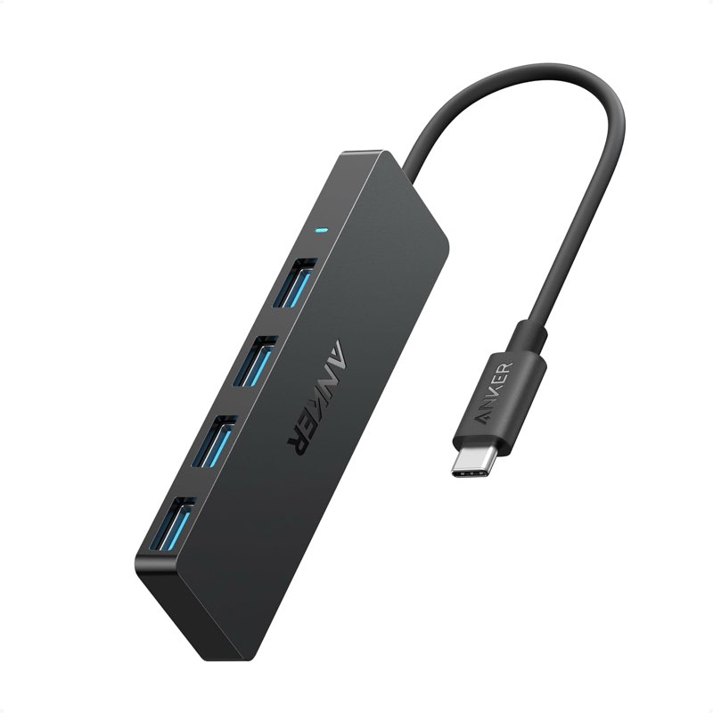 Anker USB C Hub, USB Extender, 4-in-1 USB Splitter, Computer Accessories