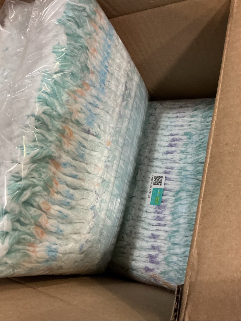Condition photo showing New/Like New for pampers training pants - easy ups boys & girls bluey - size 3t-4t, 66 count, children's potty underwear (packaging may vary) 3t-4t 66