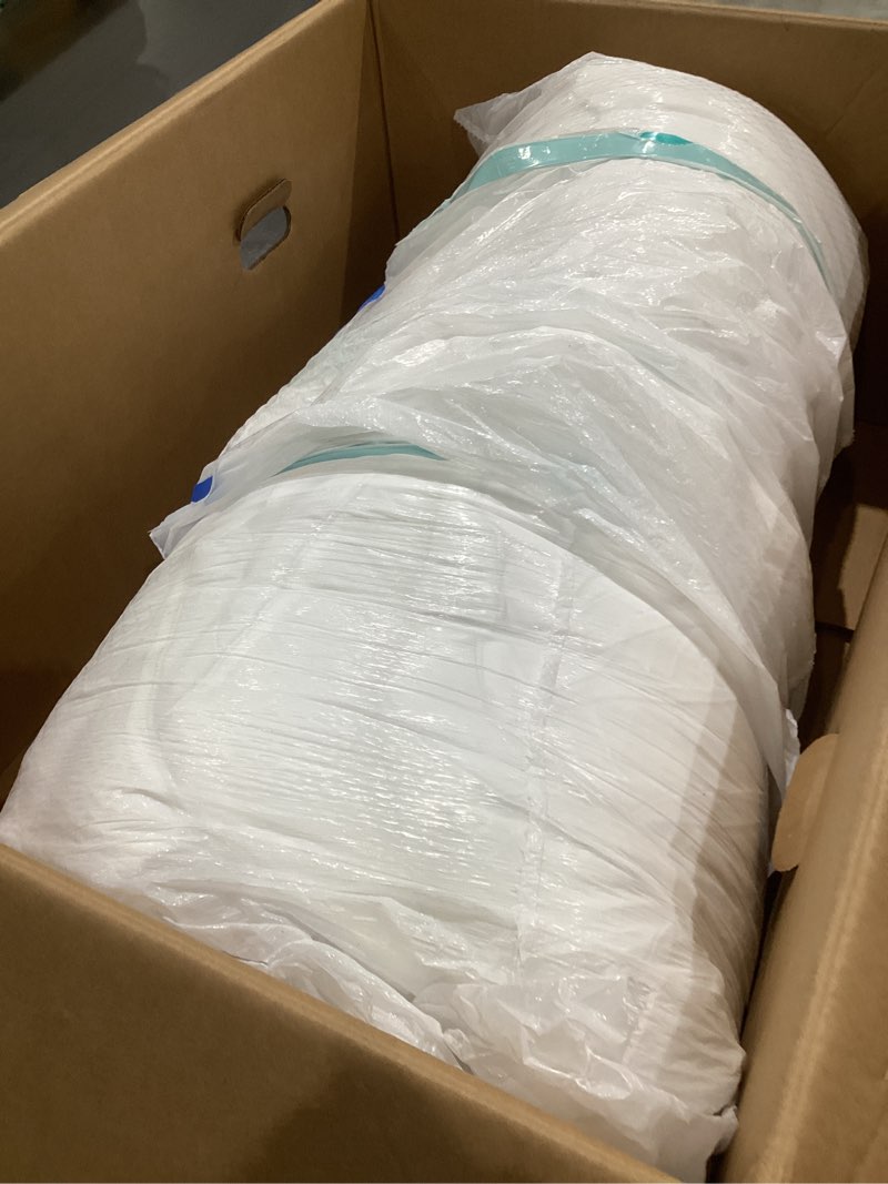Condition photo showing Good Condition for item similar)))))))))linenspa white down alternative comforter and duvet insert, for king size bed – all-season comforter with box stitch and 8 duvet loops – bedding for kids, teens, and adults white king