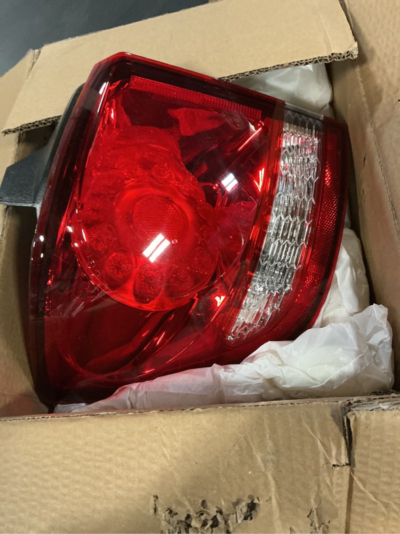 Condition photo showing Good Condition for nilight taillight assembly compatible with 2011 2012 2013 2014 2015 2016 2017 2018 2019 2020 dodge journey outer tail light left drive side outer drive side