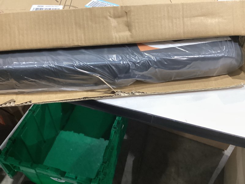 Condition photo showing New/Like New for HOPERAN Stadium Seats for Bleachers with Back Support, Half-fold Portable Bleacher Chairs with Back and Cushion, 600D Waterproof Reclining Extra Wide Bleacher Seat for Outdoor Sports Black 1pc 23"