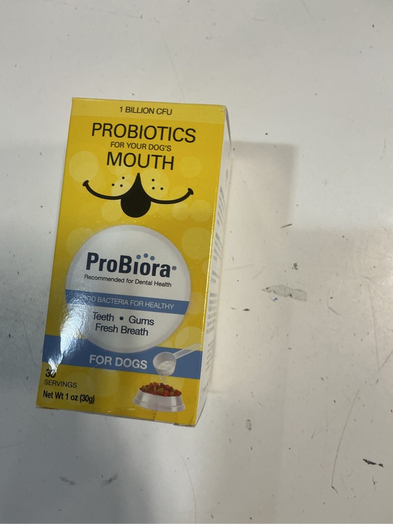 Condition photo showing New/Like New for oral probiotics (30g) (use by 01/14/2027)