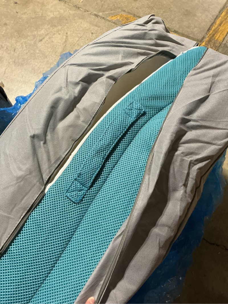 Condition photo showing Good Condition for (similar ) sinweek tri folding mattress with storage bag 4\" foldable mattress foam topper floor cot mattress, guset bed with machine washable cover and waterproof lining, certipur-us certified 31 x 75 inch c (31 x 75 inch) high support foam