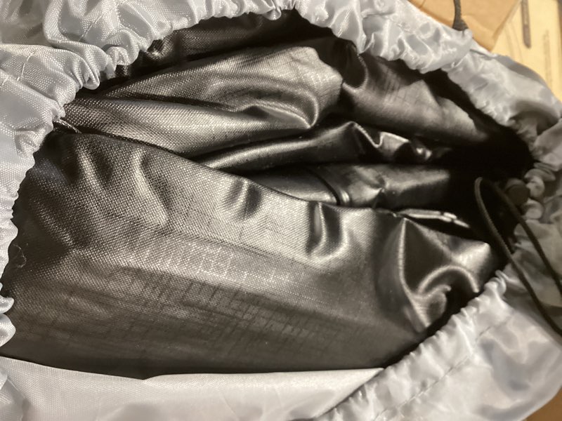 Condition photo showing Good Condition for King Size Air Mattress with Built-in Pump, 18" Raised Comfort, 48Hr Leak-Proof Test, Upgraded Honeycomb Pillar Design, Blow Up Mattress Supports 1000 lbs, 3-Min Inflation for Home Guest Room Camping King 18in