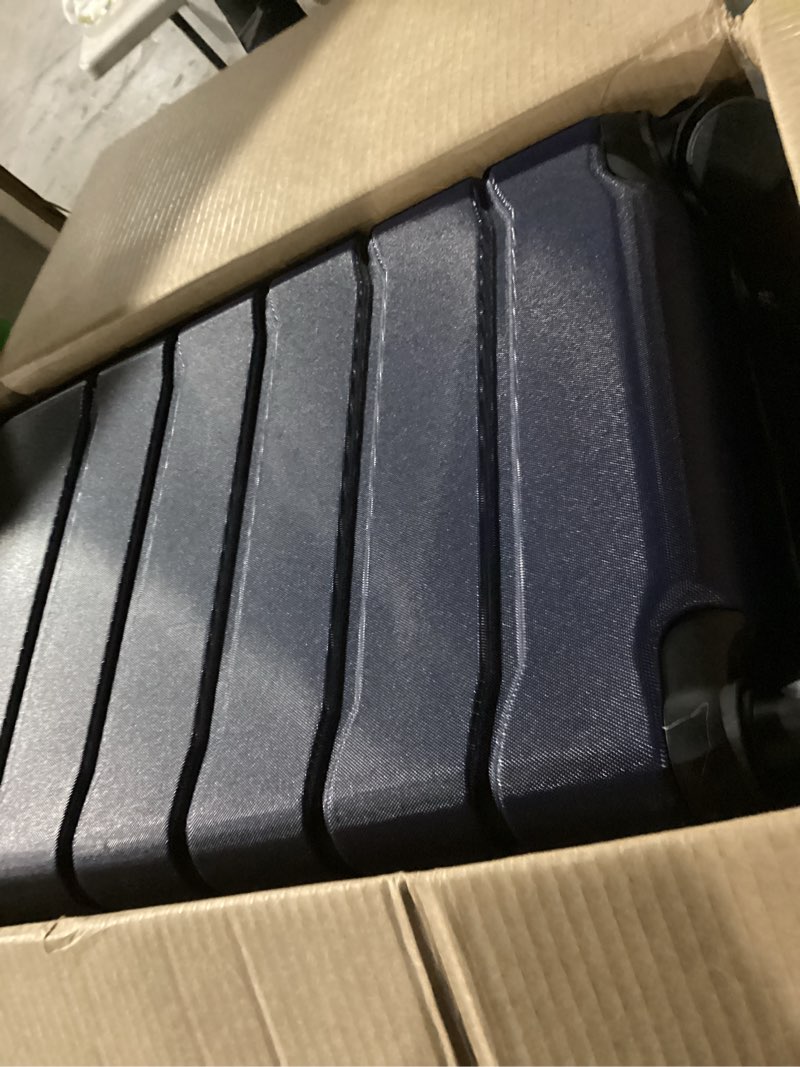 Condition photo showing Good Condition for Amazon Basics Luggage Sets, Carry-On 23-Inch, tote 15-Inch, Suitcase With Wheels, Expandable Extra Space (+15%), Front Pockets and Telescopic Handle, Burgundy