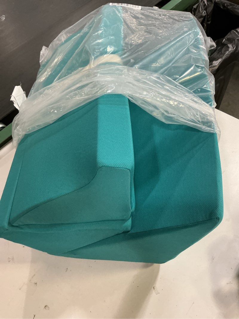 Condition photo showing Good Condition for 3-in-1 side wedge pillow,wedge pillow for back pain relief,foam wedges for positioning in bed,positioning wedges for bed sores,for seniors,caregivers,side sleepers,after surgery,green