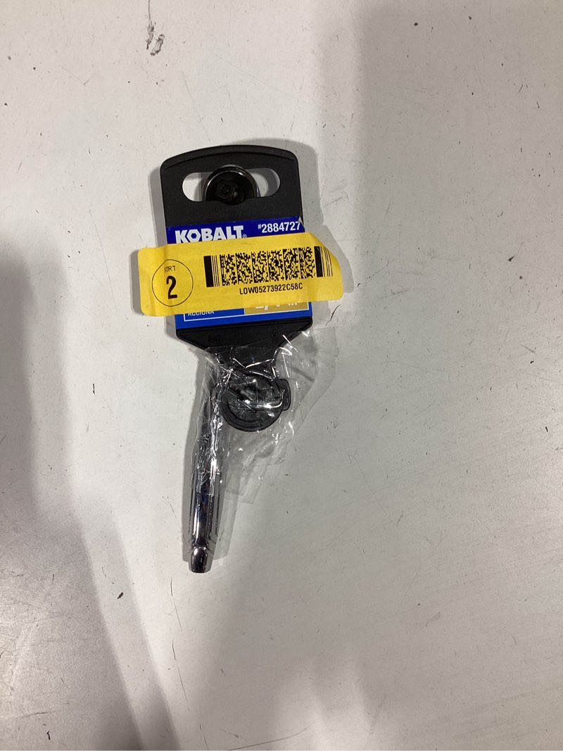 Condition photo showing Good Condition for kobalt 90-tooth 1/4-in drive full polish handle ratchet