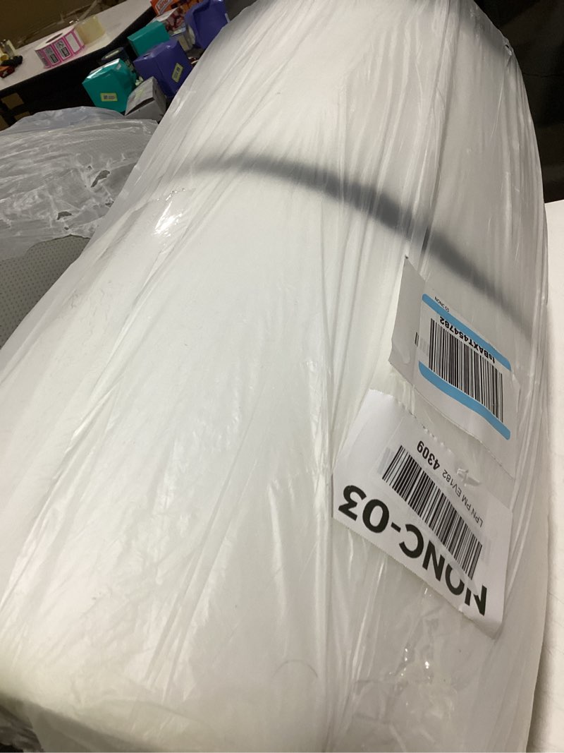 Condition photo showing As Is for FurHaven Classic Sofa Orthopedic Dog Bed for Large Dogs, with Orthopedic Egg Crate with a Solid Orthopedic Foam Base for Joint Support, Removable Washable Cover, Large, Quilted Sofa, Iron Gray Large Iron Gray