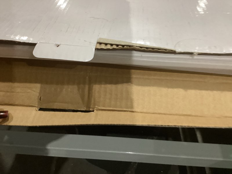 Condition photo showing Good Condition for STICKGOO PVC Ceiling Tiles, 2'x2' Glue Up Ceiling Panel White to Prevent Breakage Cover 48 Sq. Ft, Pack of 12 Tiles 24"x24" White