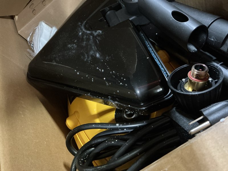 Condition photo showing As Is for Wagner Spraytech C900134 925e Elite Steamer Multi-Purpose Mop with 20 Accessories for Chemical-Free Steam Cleaning, Hardwood Floors, Tile, and More 925 Steam