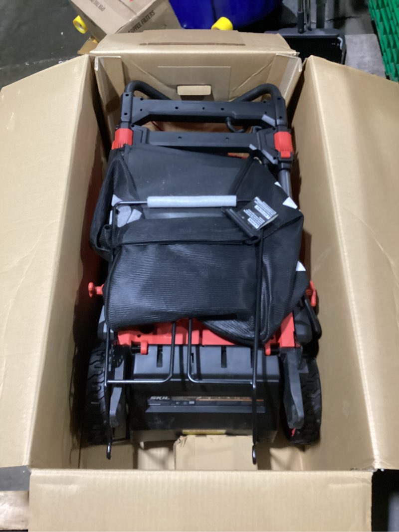 Condition photo showing Good Condition for skil pwr core 40v brushless 20-inch push mower kit with smart caddy, 7.5ah battery and 150w charger, pm2010c-16