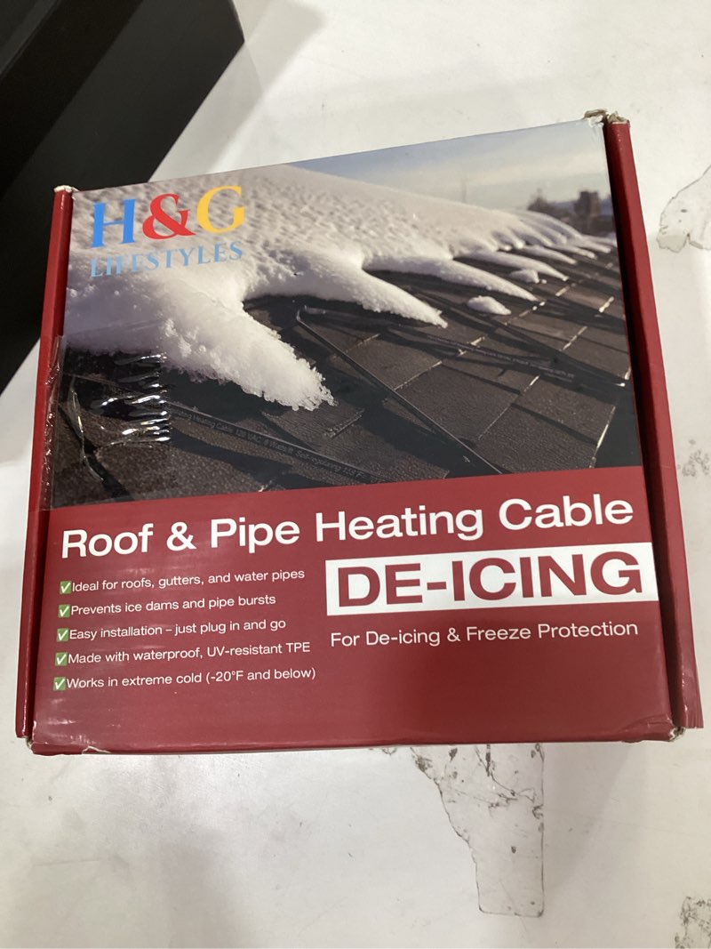 roof & pipe heating cable