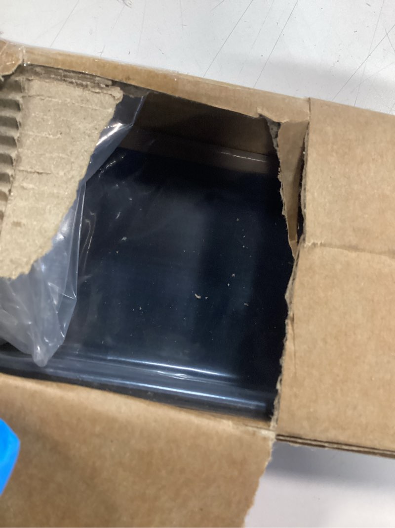Condition photo showing Good Condition for 30" slide-in range rear filler kit w10113901a with 2pcs silicone stove gap covers, cooktop trim kit between stove and backsplash for whirlpool & most brand, 316 stainless steel (black)